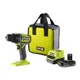 Шуруповерт-дрель аккумуляторный Ryobi ONE+ RDD18-1C20S 18В 1х2А·ч ЗУ 52Нм 450·1750об·мин 1.1кг сумка цена в Украине