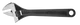 Ключ разводной TOPEX, CrV, 250мм, рабочий диапазон 0-35мм