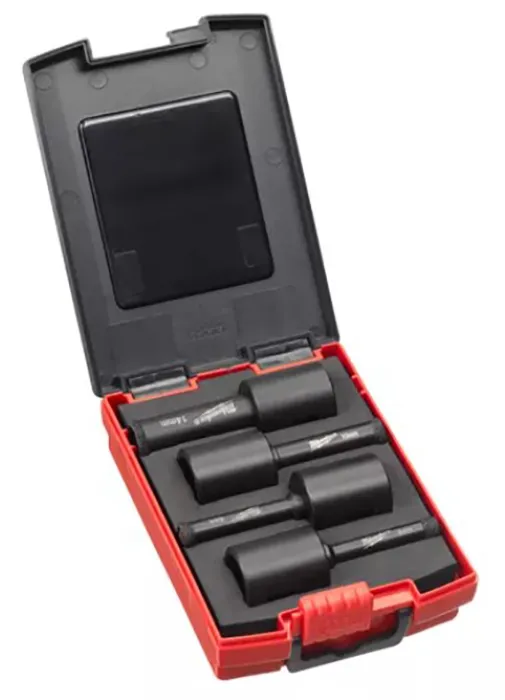 Набір коронок алмазних Diamond Max MILWAUKEE М14 (6,8,10,14мм), (4шт), пластиковий кейс цена в Украине