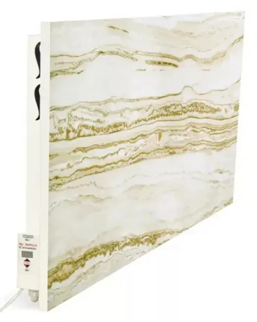 Керамическая электронагревательная панель (ИК + конвекция) с терм.-рег. Teploceramic TCH-RA750-697771, до 15 м2, 90 х 60 см цена в Украине