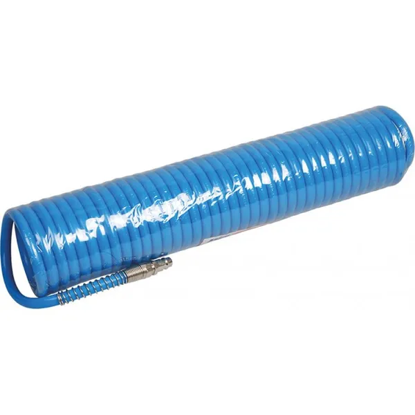 Шланг спиральный 5 м, 5х8 мм полиуретановый MIOL 81-330 с соединениями