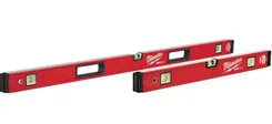 Набір рівнів магнітних REDSTICK Backbone MILWAUKEE, 180/60см (2шт) фото