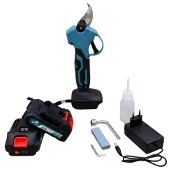 Секатор аккумуляторный с цифровым дисплеем Mirson Ms0141 в кейсе (24 В, 2 А·ч) фото