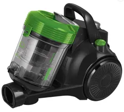 Пылесос Sencor контейнерный, 700Вт, конт пыль -2л, НЕРА, черно-зеленый фото
