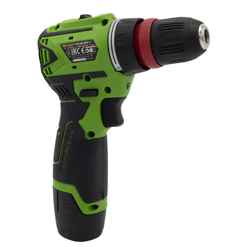 Бесщёточный аккумуляторный шуруповерт Procraft PA12BL DFR заказать