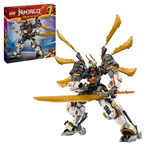 Конструктор LEGO NINJAGO Драконовый робот-титан Коула