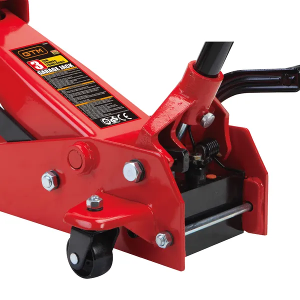 Домкрат підкатний 3,5т (145-500мм) педаль підіймання цена в Украине