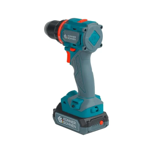 Набір із трьох акумуляторних інструментів Konner&Sohnen KS RHAGD 20V SET 3 20В дриль, шліфмашина кутова, перфоратор, швидкий ЗП 4.5А акб 2х4А·год сумка 7.5кг відгуки