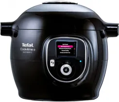 Мультиварка-скороварка Tefal Cook4me/ Connect, 1600Вт, чаша-6л, электронное управл., пластик, черный фото