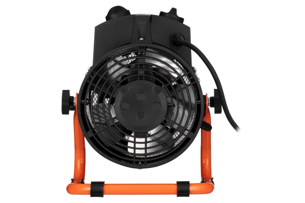 Тепловая пушка электрическая 2E Stainless, 2кВт, 20м кв, 239м куб/ч, нагрев. элемент - нерж. сталь, IPX4, черный купить в Украине