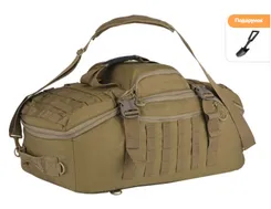 Cумка-баул/рюкзак 2E Tactical, L, зеленая фото