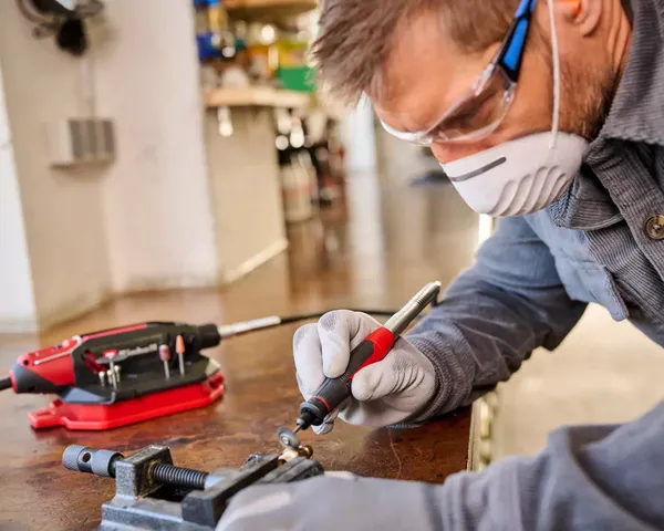 Шліфувально-гравірувальний пристрій Einhell TC-MT 150E 150Вт 10000-35000об/хв гнучкий вал, набір насадок 0.56кг відгуки