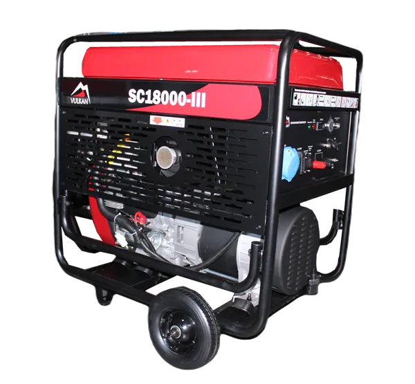 Генераторна установка SC18000-III 1ф 15 кВт, ел.старт, бак-60л, кнопка цена в Украине