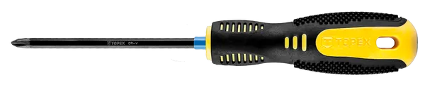 Викрутка TOPEX хрестова, PH1x100мм, сталь CrV