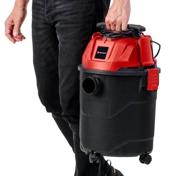 Пылесос профессиональный Einhell TC-VC 1820, 1250 Вт, пластик 20 л, 180 мбар, шланг 1.5 м, кабель 3 м, 3.6 кг заказать