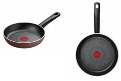 Сковорода Tefal Resource, 20см, алюміній, бакеліт, коричневий фото