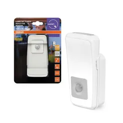 Светильник ночник с аккумулятором OSRAM LUNETTA TORCH INDUCTIVE 2Вт 3000К 10лм 250мА•ч датчик движения фонарик белый фото