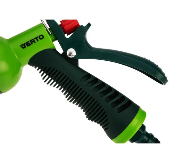 Ороситель ручной Verto, пистолетный, 1/2"-3/4", 6 функций, регулировка напорарегулировка напора/распила воды, держатель двухкомпонентный заказать