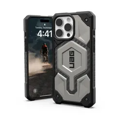 Чехол UAG для iPhone 16 Pro Max, Monarch Pro Magsafe, Titanium фото