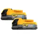 Акумуляторна батарея DeWALT DCBP034-2 POWERSTACK Li-Ion 1,7 Аг 20V MAX (2024 р.), 2 шт