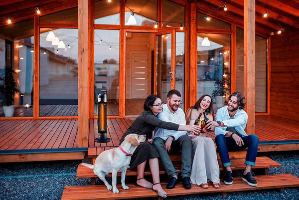 Замовити Обігрівач інфрачервоний Neo Tools, підлоговий, 1000Вт, 3м кв, 20х20х62см, IP44 з доставкою