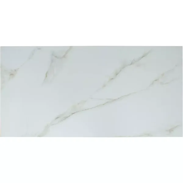 Керамічна панель TEPLOCERAMIC ІЧ + конвекція, 20м2, 1000Вт, електр. упр-ння, 120 х 60см, терморегулятор, білий мармур ціна в Україні