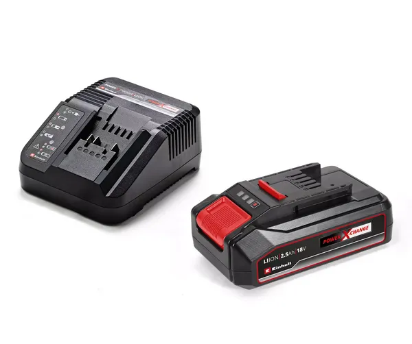 Шуруповерт-дрель ударная акумуляторная Einhell TE-CD 18/44 Li-i (1x2,5Ah), PXC, 18В, аккумулятор 2.5 Ач - 1 шт, 44 Нм, 1.59 кг купить в Украине