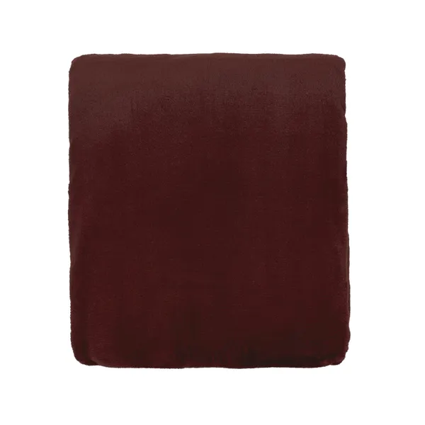 Плед ARDESTO Flannel 160х200см, 100% полиэстер, бургунди цена в Украине