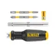 Викрутки DeWALT FULL FIT 6 Way, з бітами 2 шт, руків'я двокомпонентне, 75мм шт, SL, PH