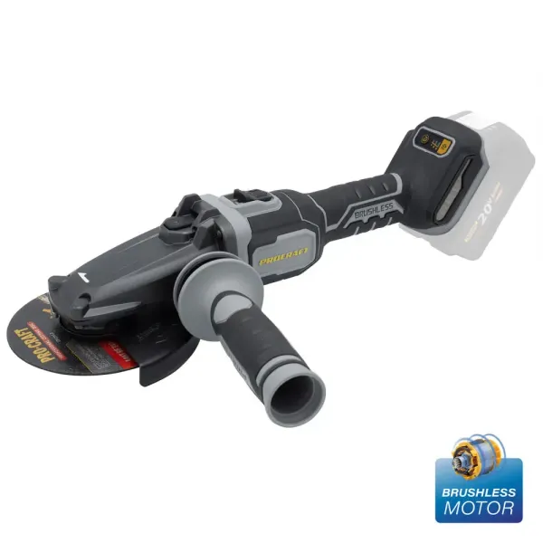 Бесщеточная аккумуляторная шлифмашина 125 мм Procraft Industrial AG125C (без АКБ и ЗУ) Kick back control