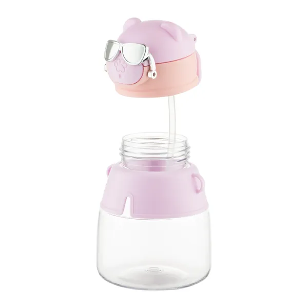 Пляшка для води Ardesto Space 550мл, пластик, рожевий замовити