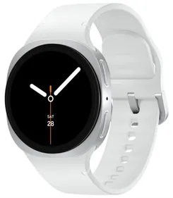 Смарт-часы Samsung Galaxy Watch 8 40мм e-SIM (L325) 1.34", 438x438, sAMOLED, BT 5.3, NFC, 2/32ГБ, серебристый фото