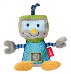 М'яка іграшка sigikid Робот 16см фото
