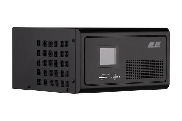 Інвертор 2E HI1600, 1600W, 24V - 230V, LCD, AVR, 2xSchuko + DC output