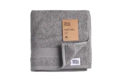 Полотенце махровое Ardesto SuperSoft, 70х140см, 100% хлопок, серый фото