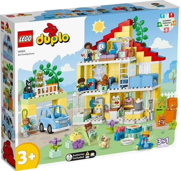 Конструктор LEGO DUPLO Town Семейный дом 3 в 1