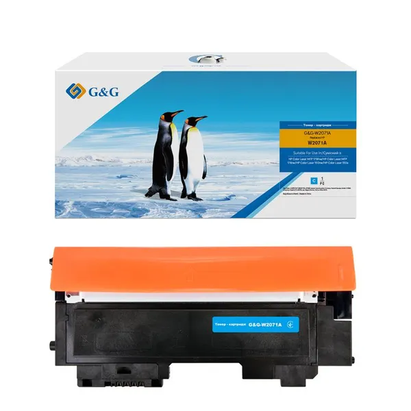 Картридж G&G до HP 117A CL 150a/150nw/178nw/179fnw Cyan (700 стор)