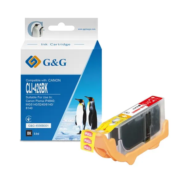 Картридж G&G до Canon CLI-426Bk PIXMA iP4840; MG5140/5240/6140/8140 Black (3100стор)