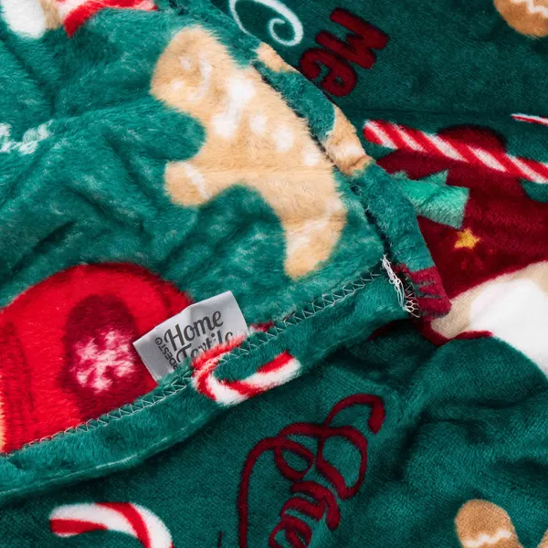 Плед ARDESTO Christmas Flannel 160х200см, 100% полиэстер, рождественские вкусности купить в Украине