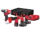 Набір з 2х інструментів безщіткових акумуляторних MILWAUKEE M12 FPP2AX-423P (Дриль-шурупокрут M12 FUEL FDD-0, інстр. багатофункц