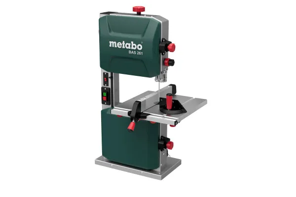 Пила ленточная Metabo BAS 261 Precision, 400Вт, ВхШ реза 103х245мм, скорость реза 735 м/мин, стол 328х335мм, 32.5кг