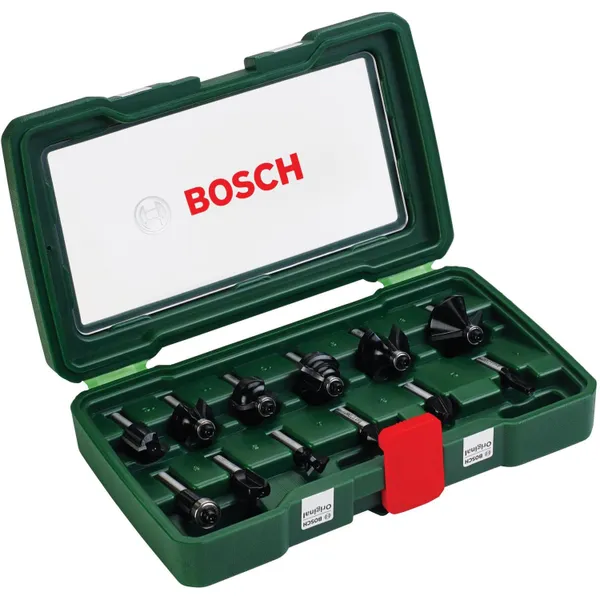 Набір фрез по дереву Bosch Expert for Wood 8мм, 12шт