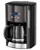 Кофеварка Russell Hobbs капельная  Matte Black, 1.8л, молотый, LED-дисплей, черный