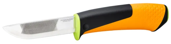 Нож для тяжелых работ с точилом Fiskars Hardware фото №2