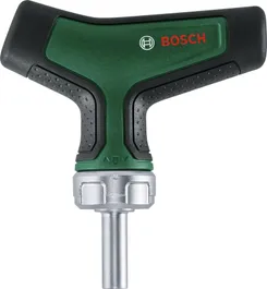 Викрутка Bosch з тріскачкою, т-подлібне руків'я, 109мм, сталь CrV фото