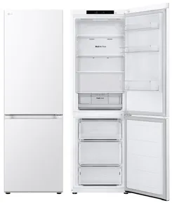 Холодильник LG с нижн. мороз., 186x60х68, холод.отд.-234л, мороз.отд.-107л, 2дв., А++, NF, инв., диспл внутр., зона св-ти, белый фото