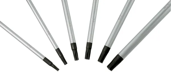 Викрутка Bosch Professional Torx T10х75, T15х75, T20x100, T25x100, T30x125, T40x125мм набір 6шт замовити