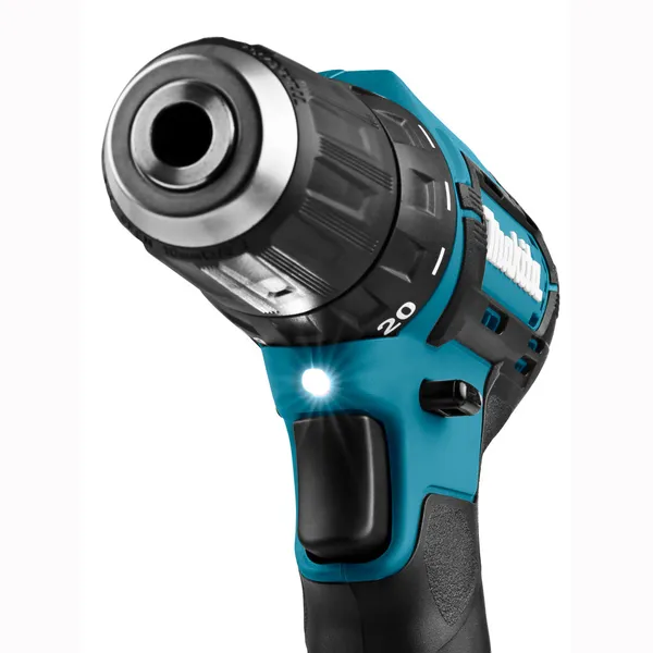 Шурупокрут-дриль акумуляторний Makita DF333DWYE 10.8В 2х1.5А·год 14·30Нм 0-450·0-1700об·хв 1.1кг купити в Україні