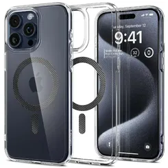 Чохол Spigen для iPhone 15 Pro, Ultra Hybrid MagFit, Carbon Fiber фото