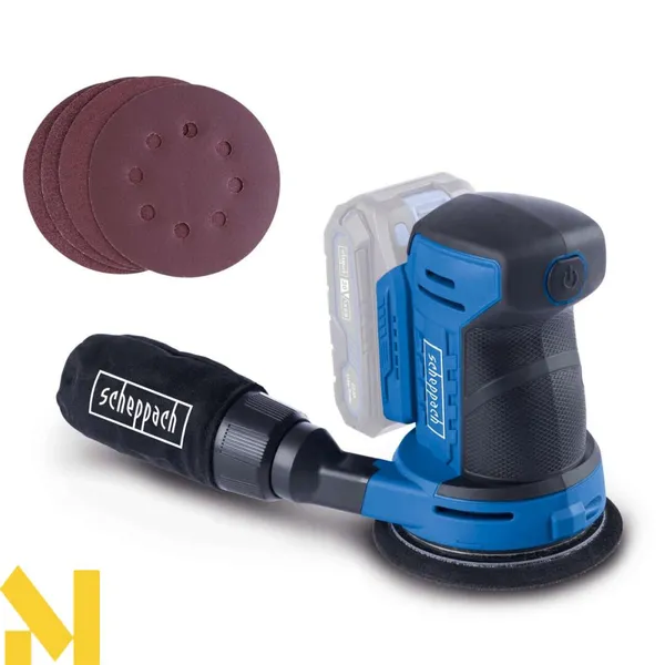 Шлифмашина эксцентриковая аккумуляторная Scheppach C-OBS125-X (без АКБ и ЗУ)